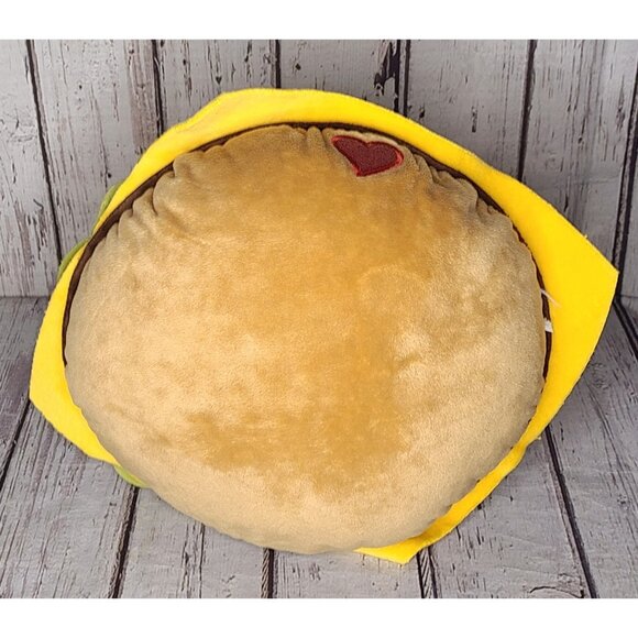 13" Cute & Cuddly Cat Cheeseburger Plush Stuffed Animal Kawaii Kitty Food - Picture 3 of 3